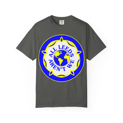 LUFC “All Leeds Aren’t We” Globe  Tee: Unisex Supporters Edition