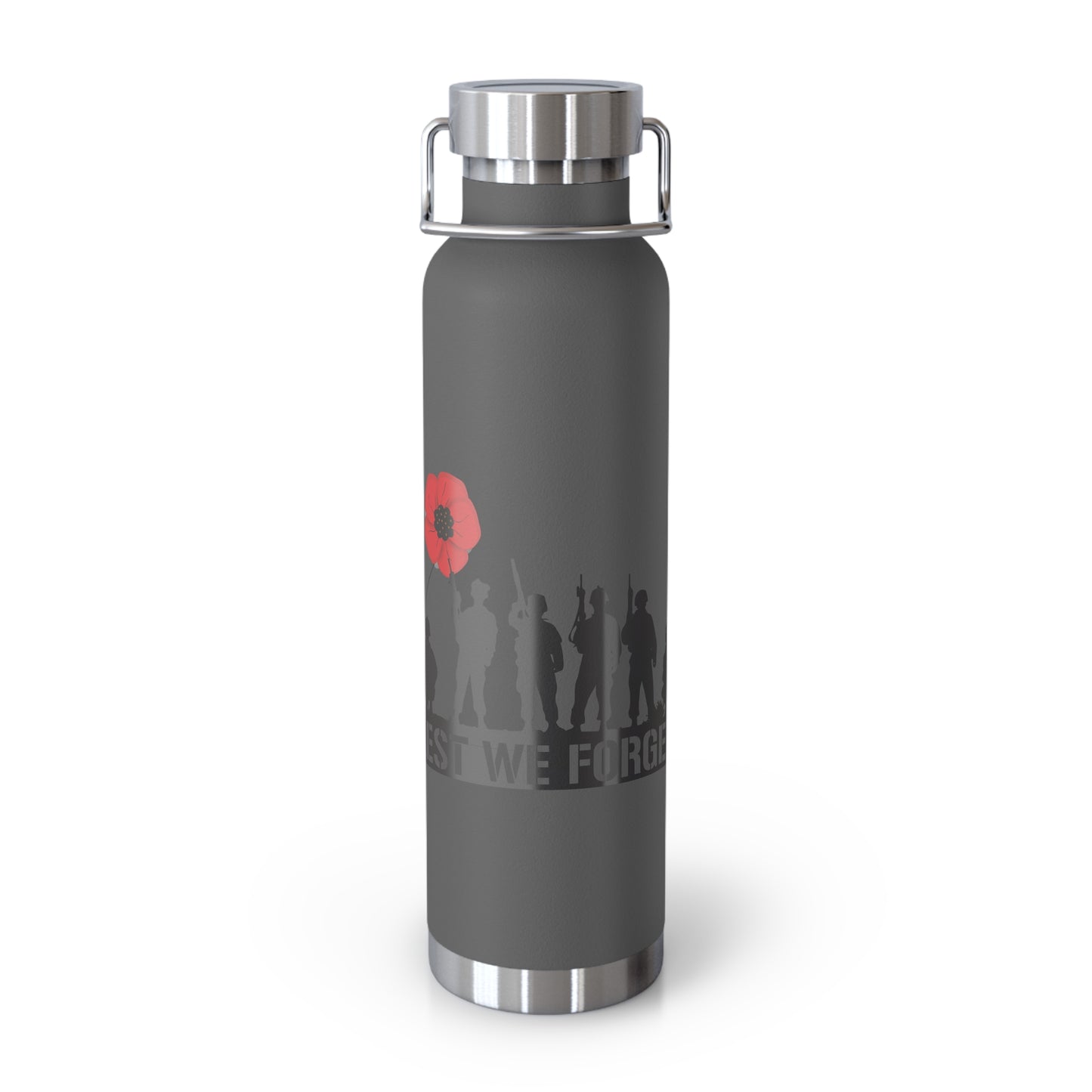 LUFC “Lest We Forget” Copper  Vacuum Insulated Bottle: Leeds  United Remembrance Edition