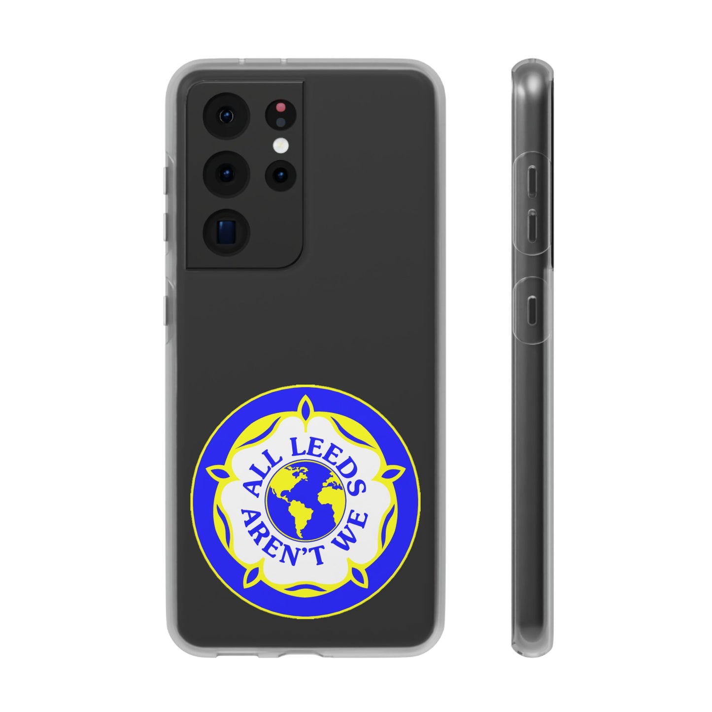 LUFC 'All Leeds Aren't We' Retro  Football: Flexi Case