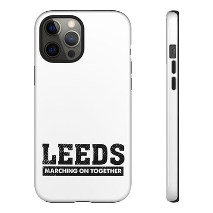 LUFC 'LEEDS: Marching On Together'  Phone Protective Cover - Lufcnews.co.uk