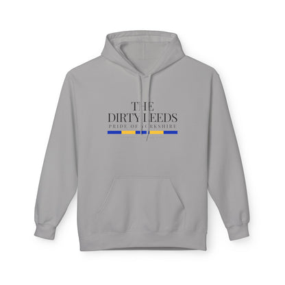 LUFC “The Dirty Leeds: Pride of  Yorkshire” Softstyle Fleece Hoodie - Lufcnews.co.uk
