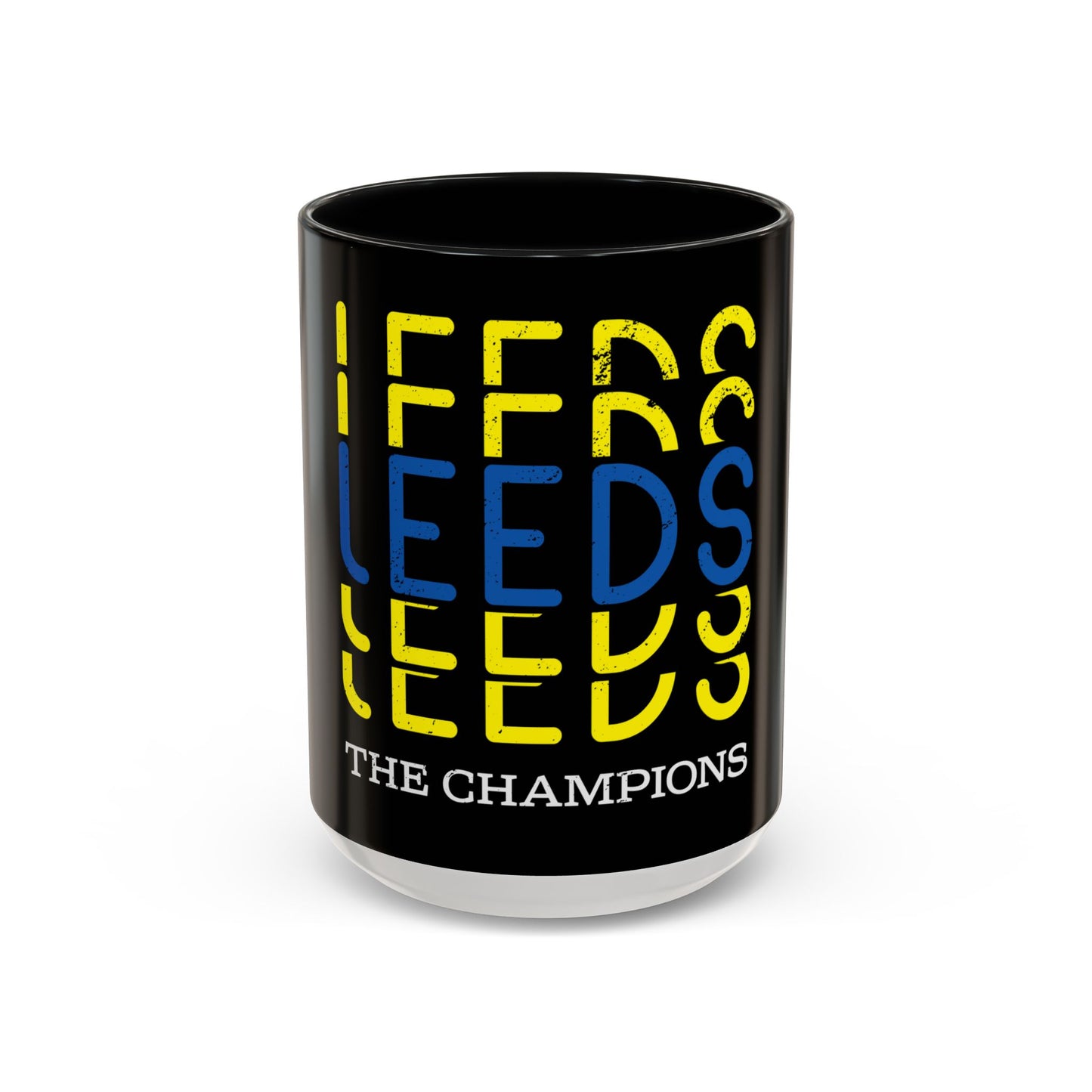 Leeds United “The Champions” Accent  Mug