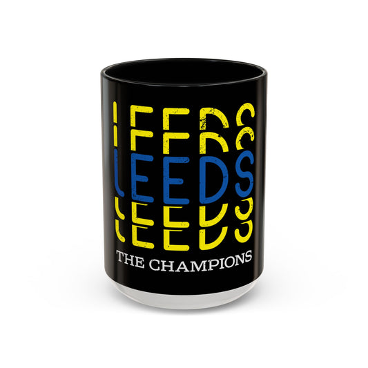 Leeds United “The Champions” Accent  Mug
