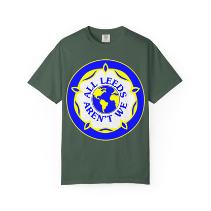LUFC “All Leeds Aren’t We” Globe  Tee: Unisex Supporters Edition