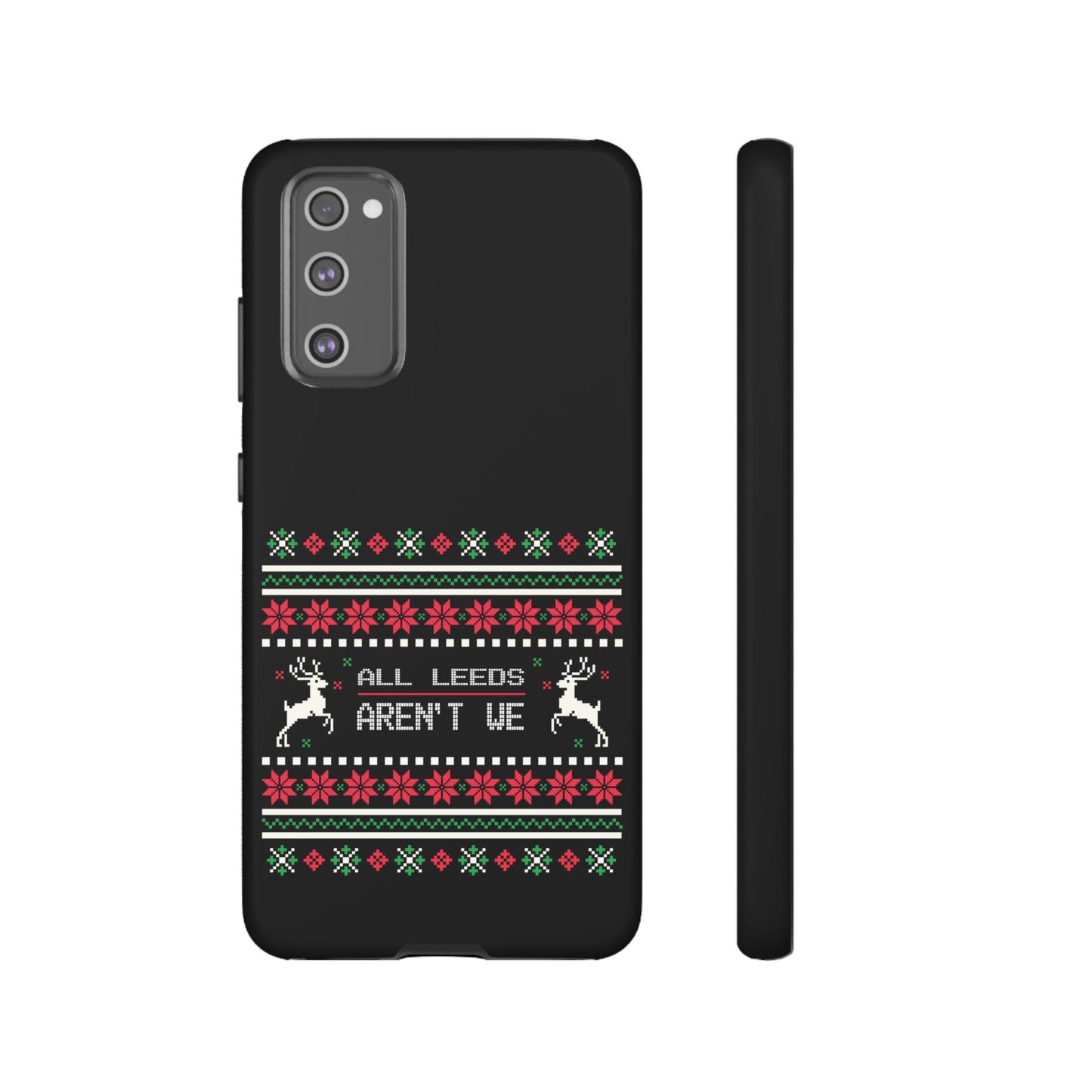 LUFC 'All Leeds Aren't We' Phone  Case: Christmas Edition