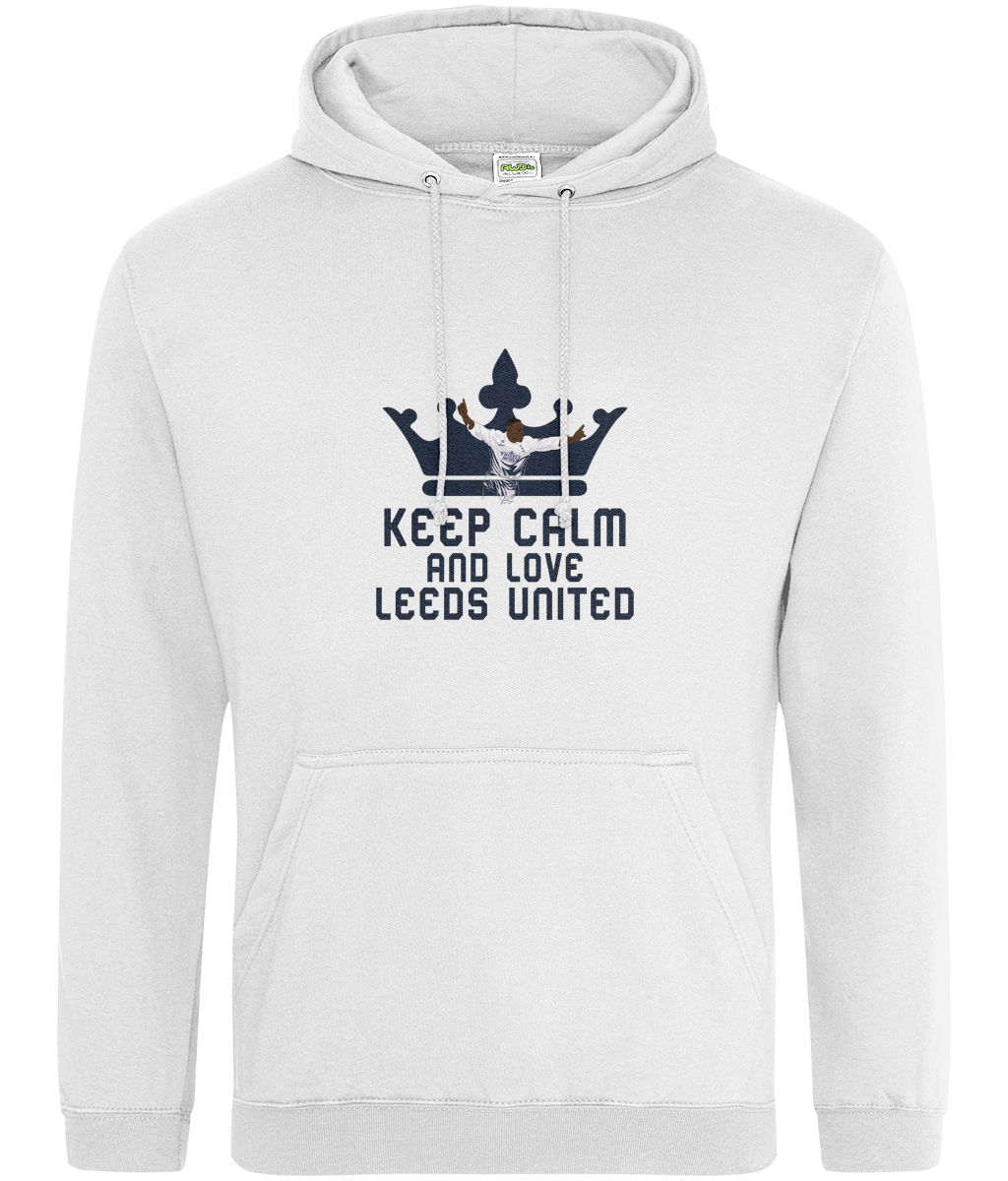 Hoodie Keep Calm and Love Leeds United