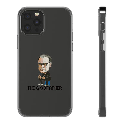 Clear Phone Case - Cartoon Bielsa the Godfather