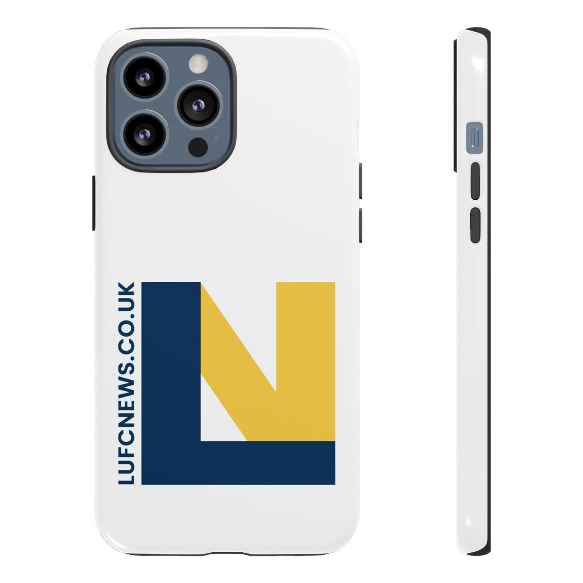 Leeds United 'LUFCNEWS.CO.UK' Phone Case