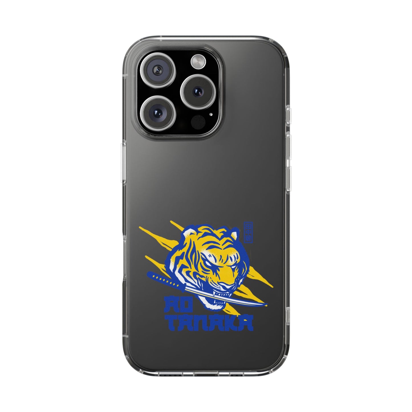Leeds United “AO TANAKA” Clear  Impact-Resistant Case