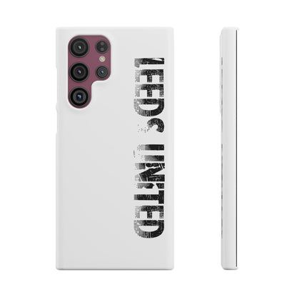 04 Snap Phone Case — "All Leeds Aren't We" Blue & Yellow Emblem