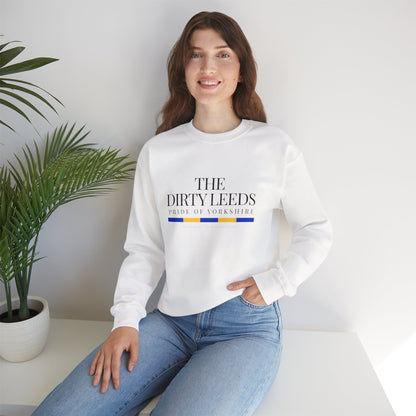 LUFC “The Dirty Leeds: Pride of  Yorkshire” Heavy Blend™ Unisex  Pullover - Lufcnews.co.uk