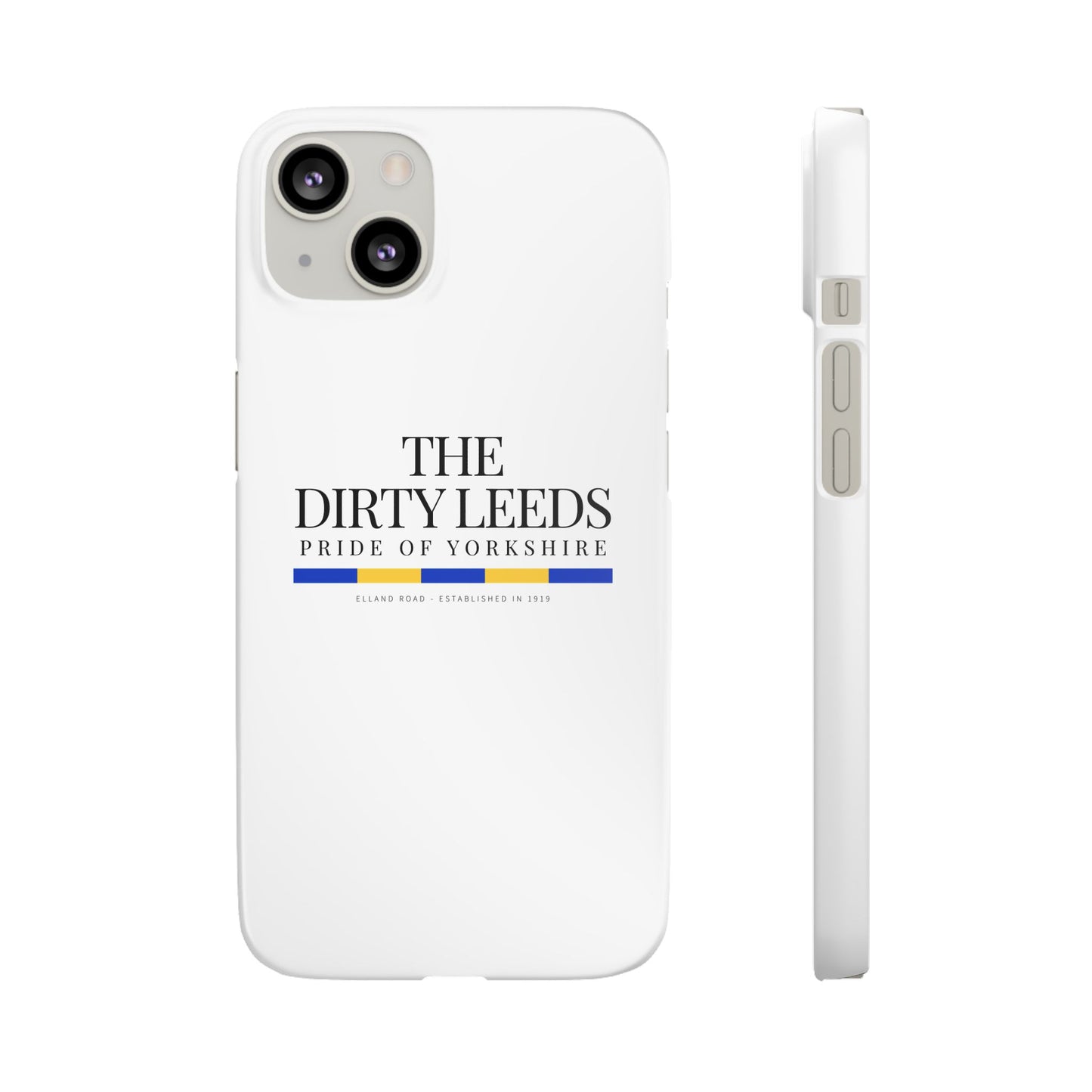LUFC “The Dirty Leeds: Pride of  Yorkshire” Snap Case