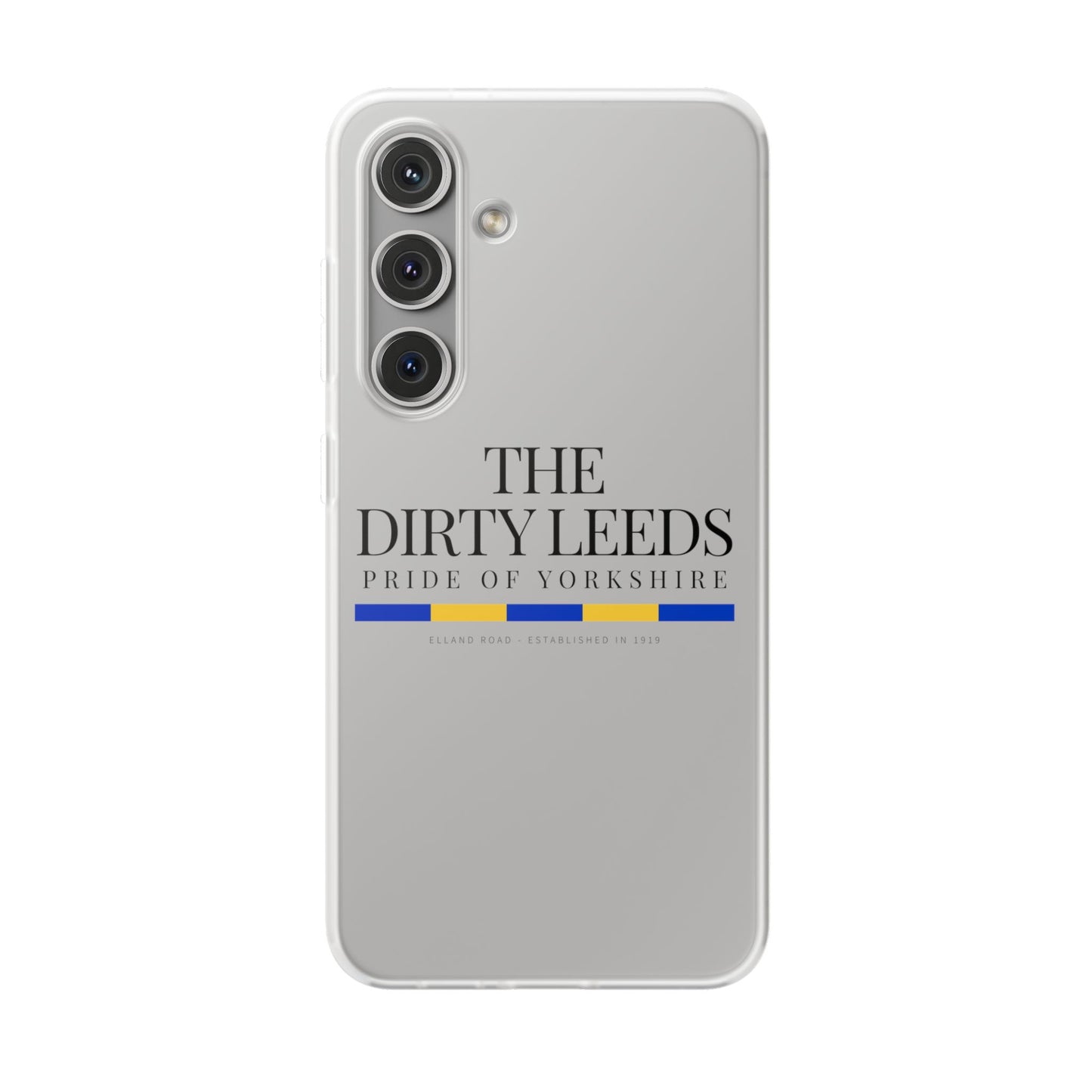 LUFC “The Dirty Leeds: Pride of  Yorkshire” Flexi Phone Case - Lufcnews.co.uk