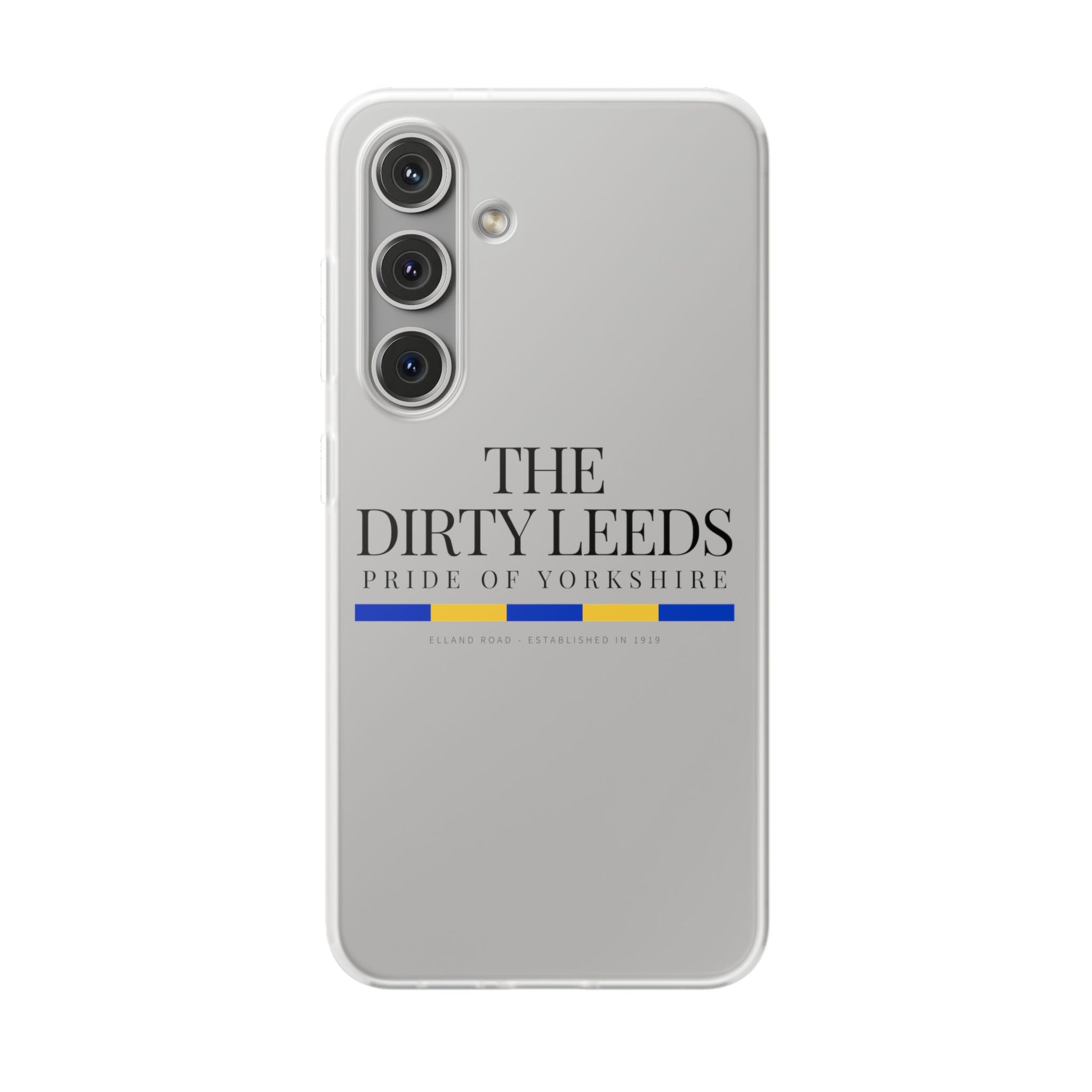 LUFC “The Dirty Leeds: Pride of  Yorkshire” Flexi Phone Case - Lufcnews.co.uk