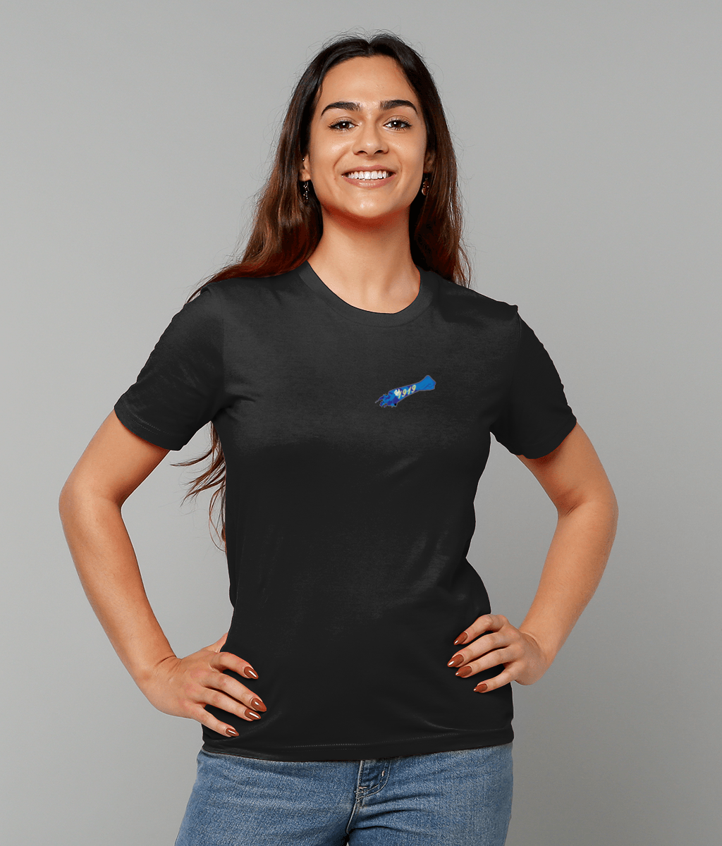 LUFC Blue Salute T-shirt Chest Women