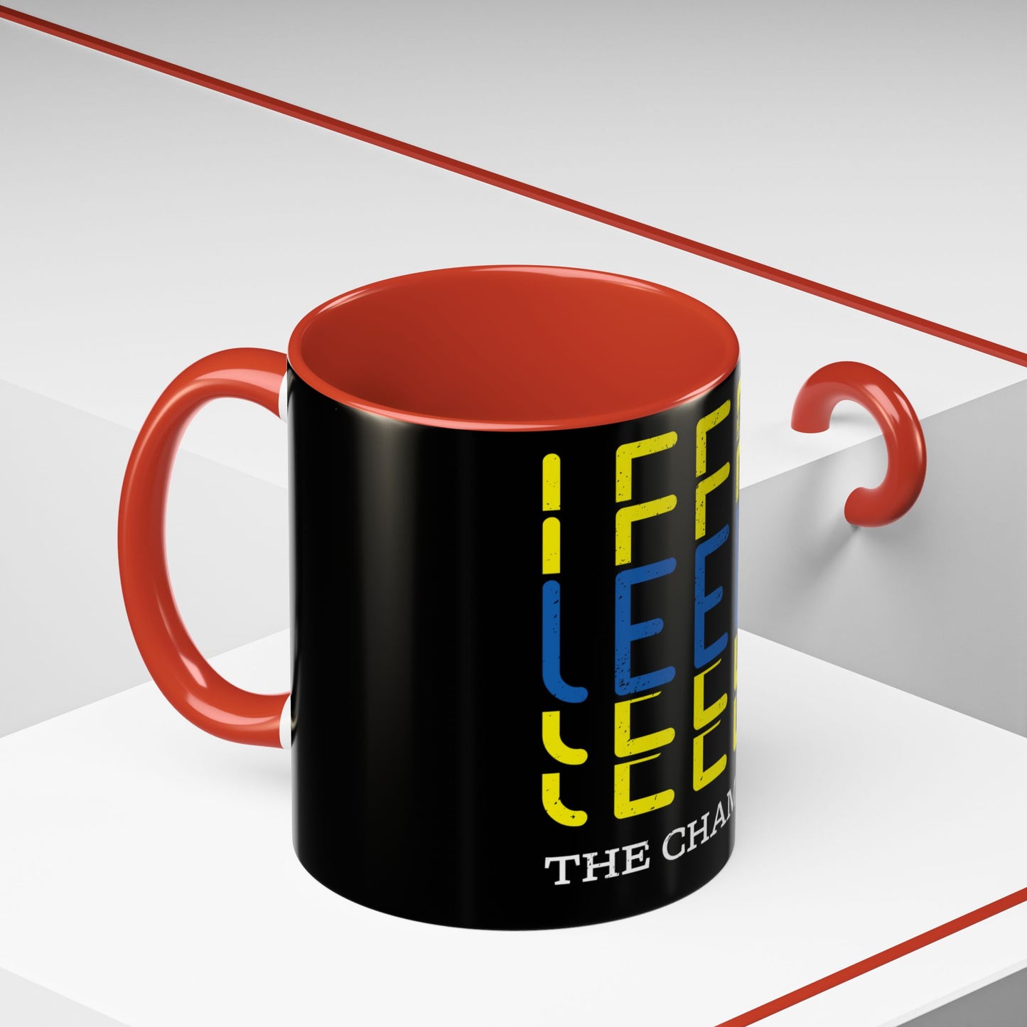 Leeds United “The Champions” Accent  Mug