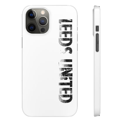 04 Snap Phone Case — "All Leeds Aren't We" Blue & Yellow Emblem