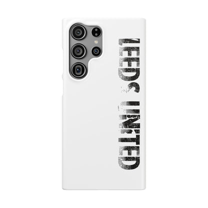 04 Snap Phone Case — "All Leeds Aren't We" Blue & Yellow Emblem