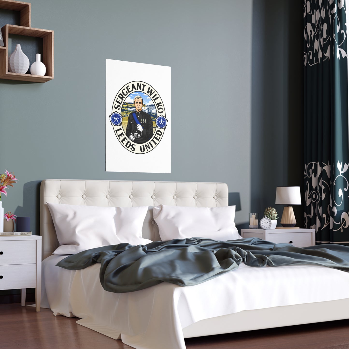 LUFC “Sergeant Wilko Leeds United”  Silk Poster