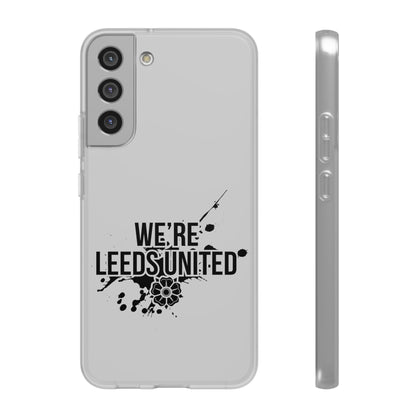 LUFC 'We're Leeds United' Retro  Football: Flexi Case
