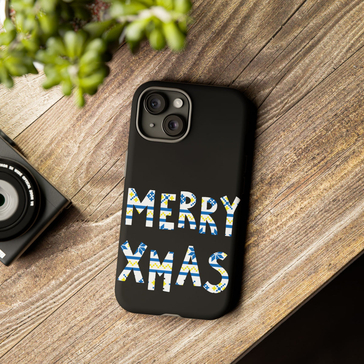 Leeds United 'Merry Xmas' Phone Case: Christmas Edition
