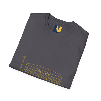 Elland Road Line Art Leeds T-Shirt
