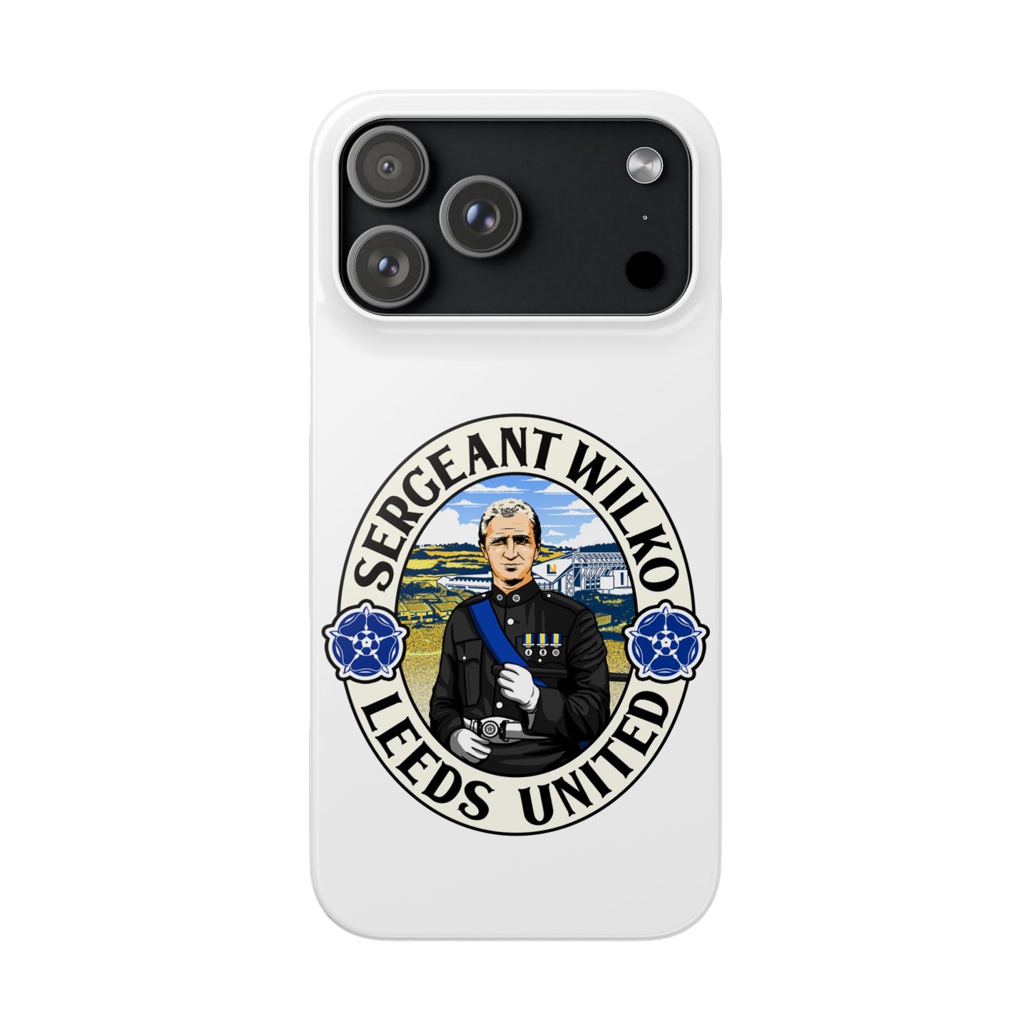 LUFC "SERGEANT WILKO" Leeds  United: Snap Case