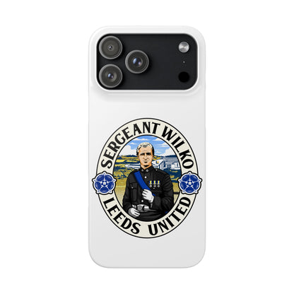 LUFC "SERGEANT WILKO" Leeds  United: Snap Case