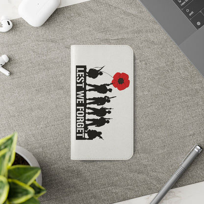 Leeds United "LEST WE FORGET"  Flip Case Phone Wallet