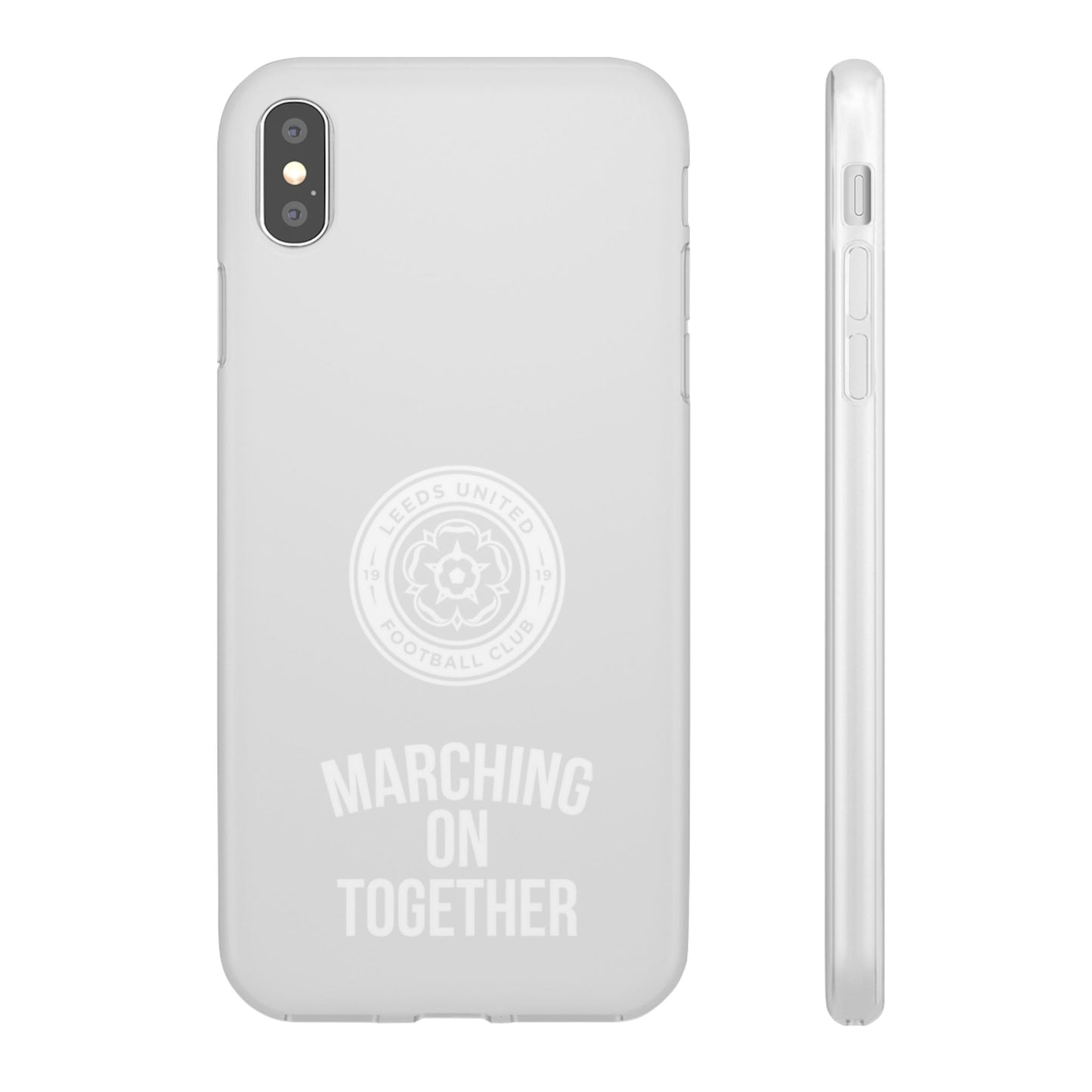 LUFC 'MARCHING ON TOGETHER' Flexi Case