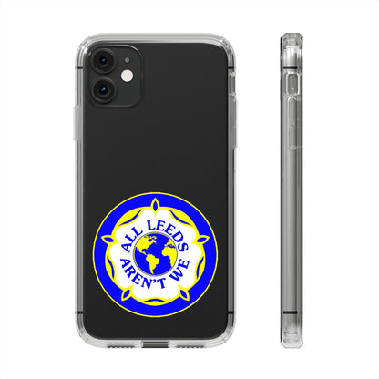 LUFC “All Leeds Aren’t We” Clear  Impact-Resistant Case - Lufcnews.co.uk