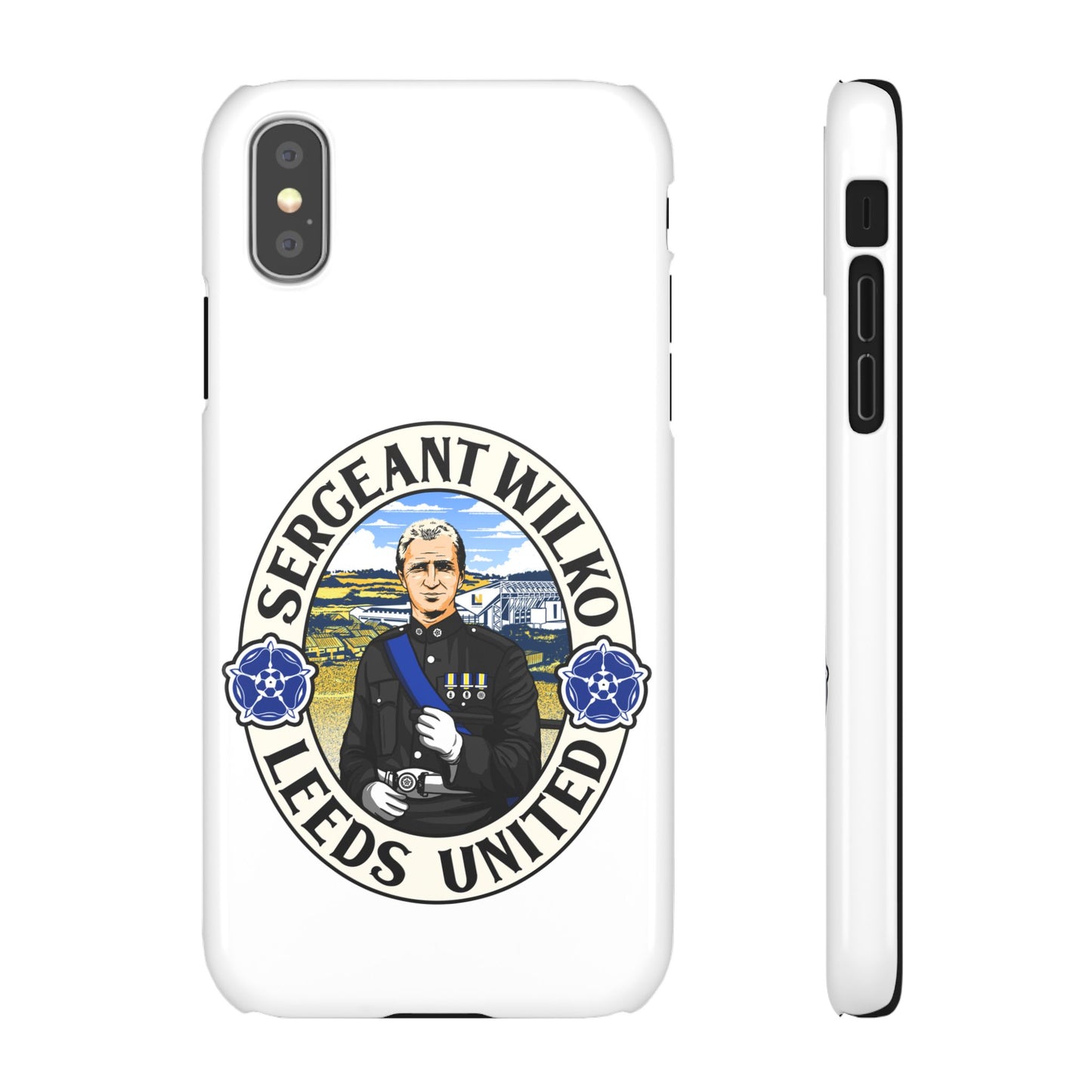 LUFC "SERGEANT WILKO" Leeds  United: Snap Case