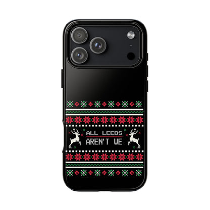 LUFC 'All Leeds Aren't We' Phone  Case: Christmas Edition - Lufcnews.co.uk
