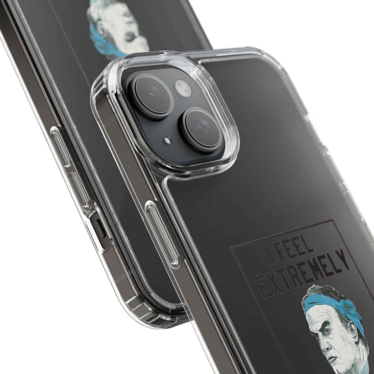 Clear Phone Case - Bielsa I feel Extremely Happy