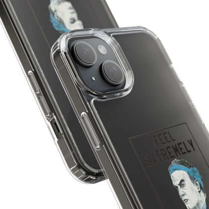 Clear Phone Case - Bielsa I feel Extremely Happy