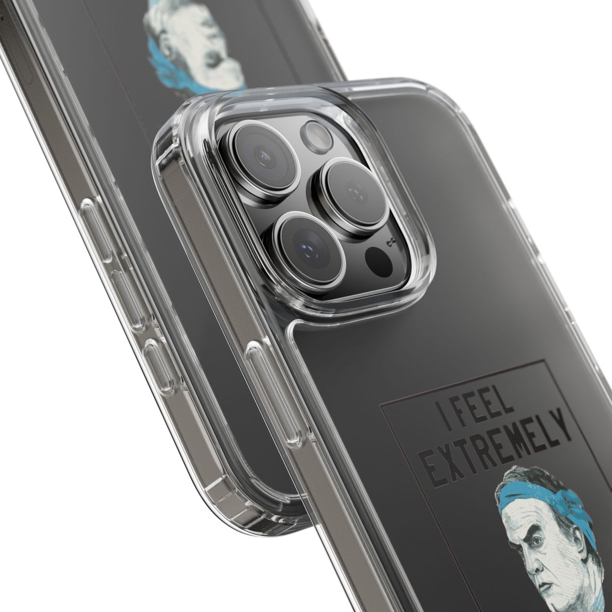 Clear Phone Case - Bielsa I feel Extremely Happy