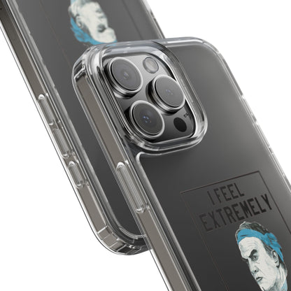 Clear Phone Case - Bielsa I feel Extremely Happy