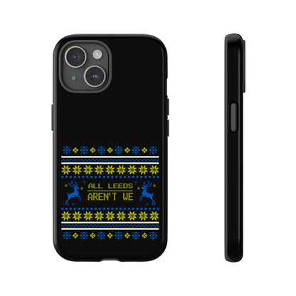 LUFC 'All Leeds Aren't We' Phone  Case: Christmas Edition