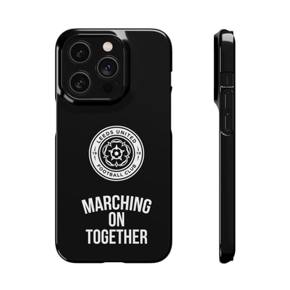 05 Snap Phone Case — "All Leeds Aren't We" Blue & Yellow Emblem