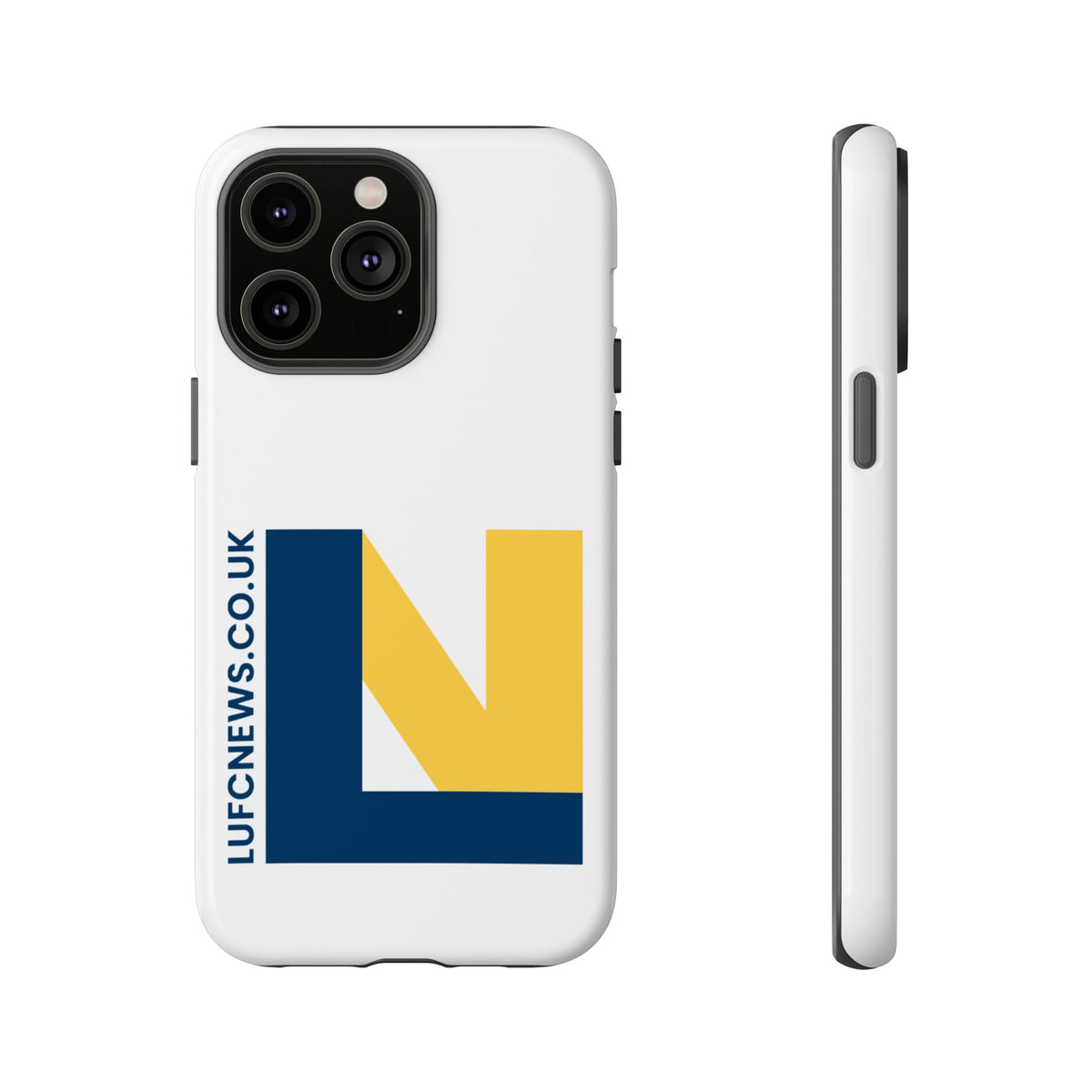 Leeds United 'LUFCNEWS.CO.UK' Phone Case