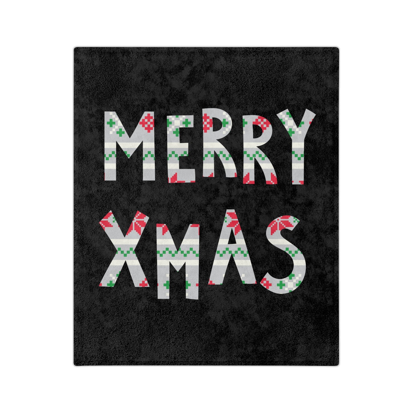 LUFC Christmas Velveteen Sports Blanket “MERRY XMAS” Christmas Edition