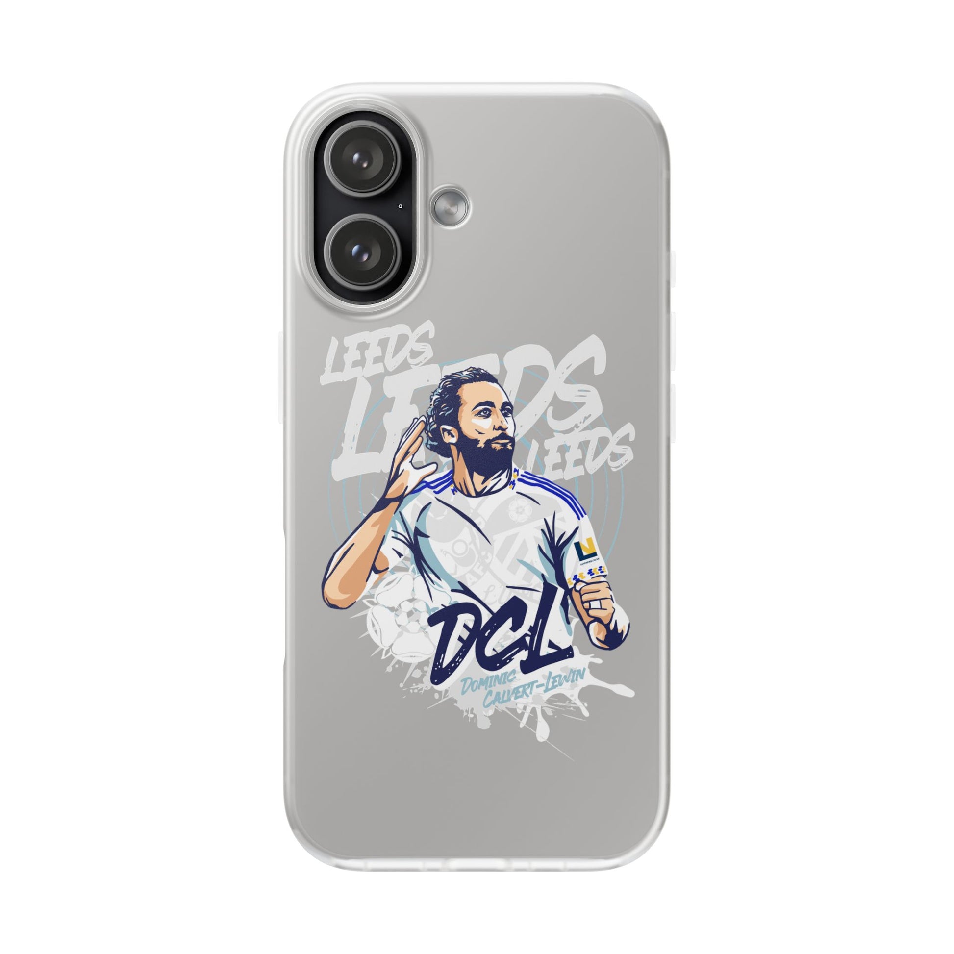 LUFC News “LEEDS: Dominic  Calvert-Lewin” Flexi Case - Lufcnews.co.uk