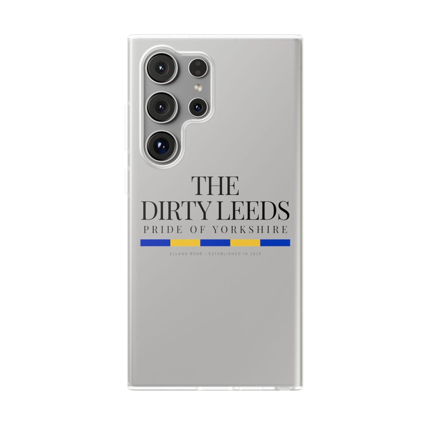 LUFC “The Dirty Leeds: Pride of  Yorkshire” Flexi Phone Case - Lufcnews.co.uk