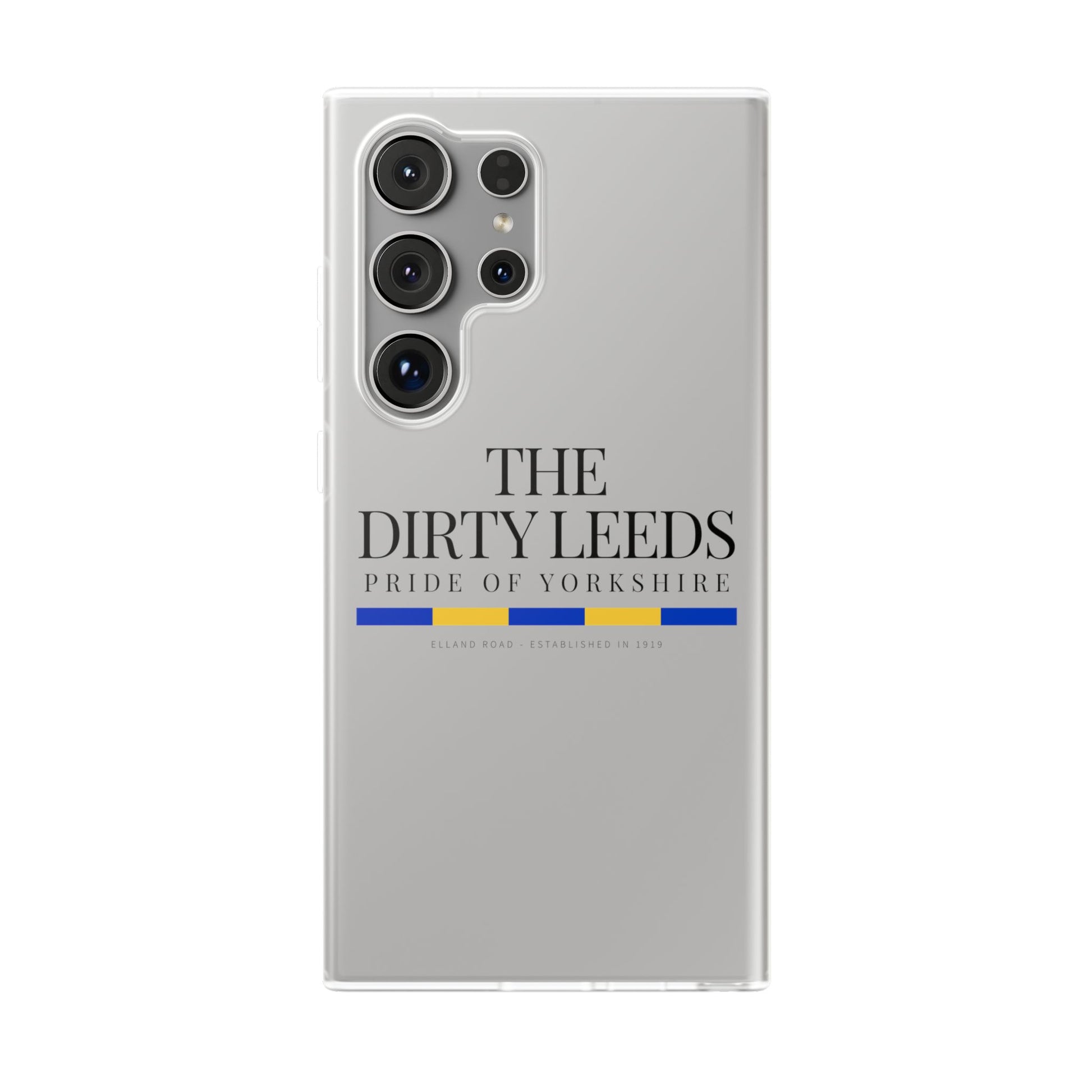 LUFC “The Dirty Leeds: Pride of  Yorkshire” Flexi Phone Case - Lufcnews.co.uk