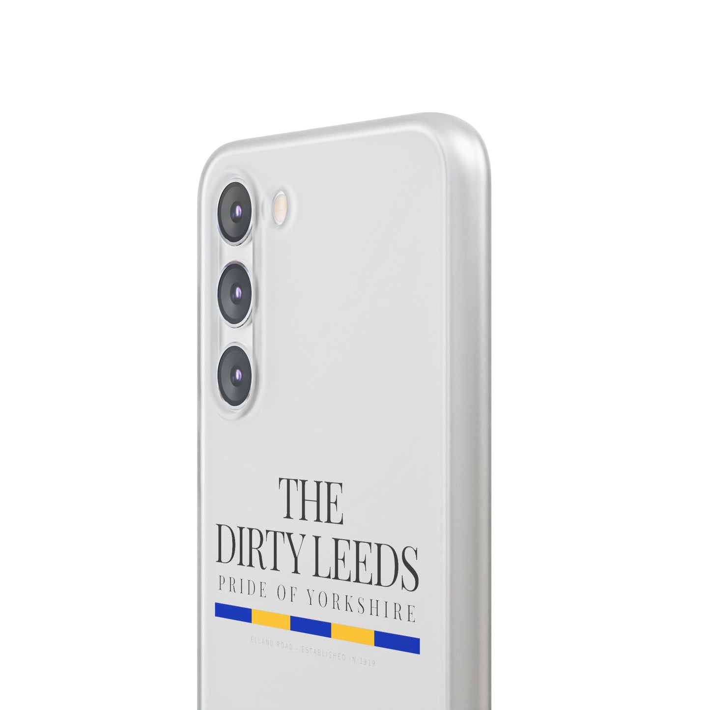 LUFC “The Dirty Leeds: Pride of  Yorkshire” Flexi Phone Case - Lufcnews.co.uk