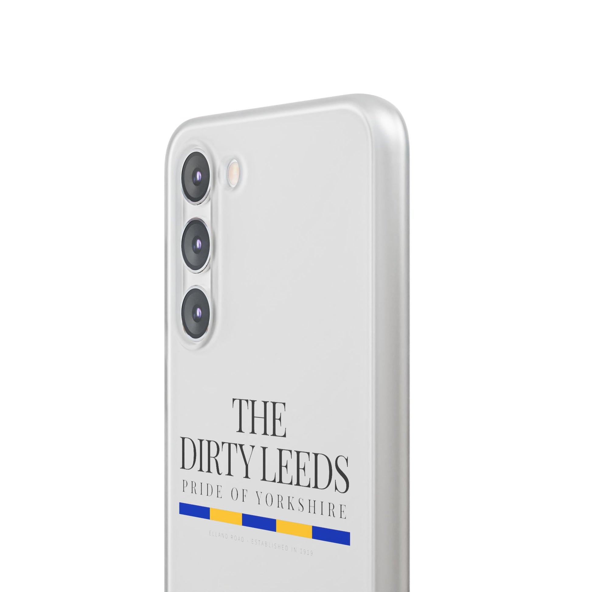 LUFC “The Dirty Leeds: Pride of  Yorkshire” Flexi Phone Case - Lufcnews.co.uk