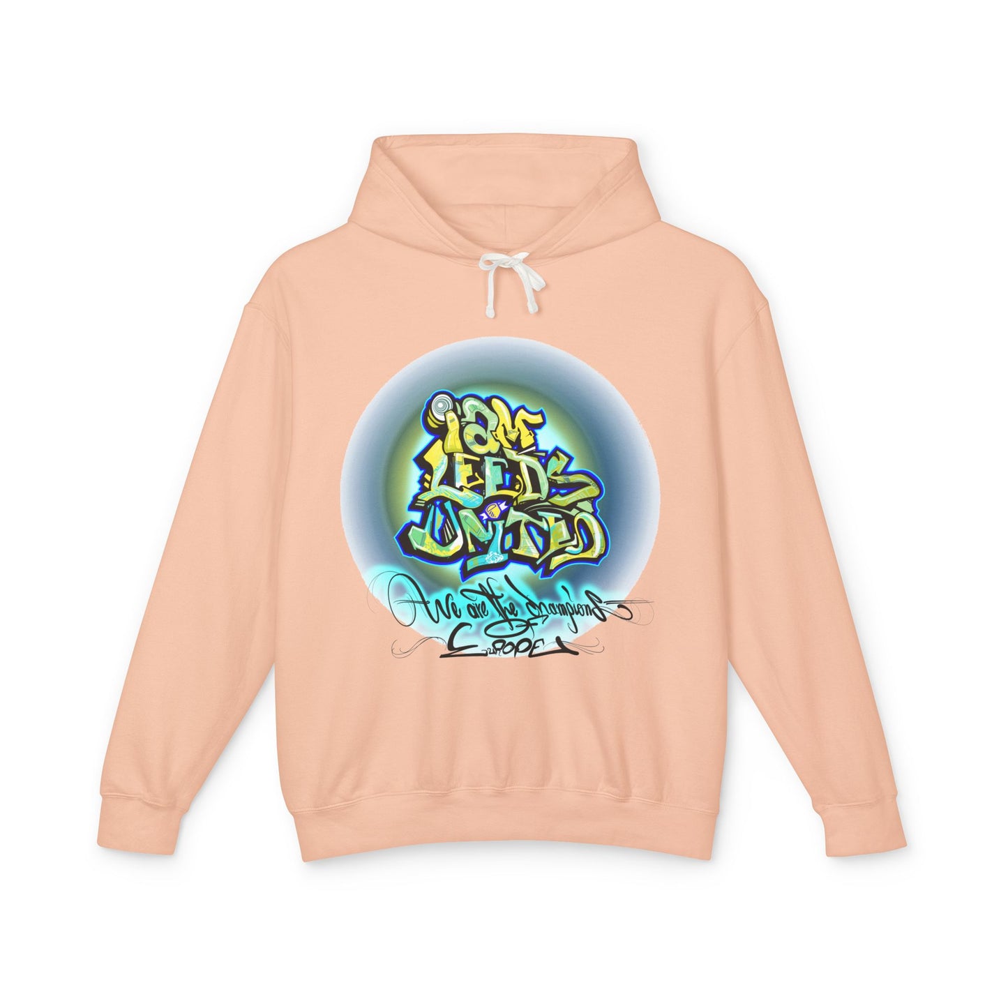 LUFC "I am Leeds United" Hoodie  Lightweight Unisex
