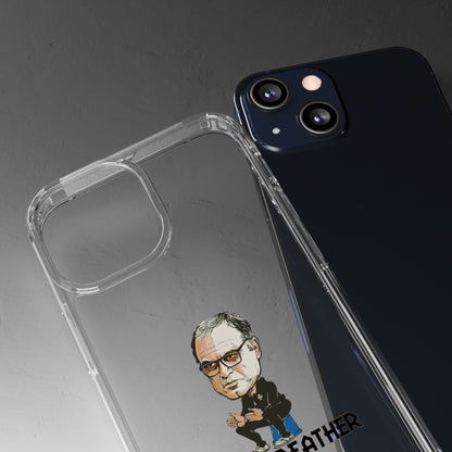 Clear Phone Case - Cartoon Bielsa the Godfather