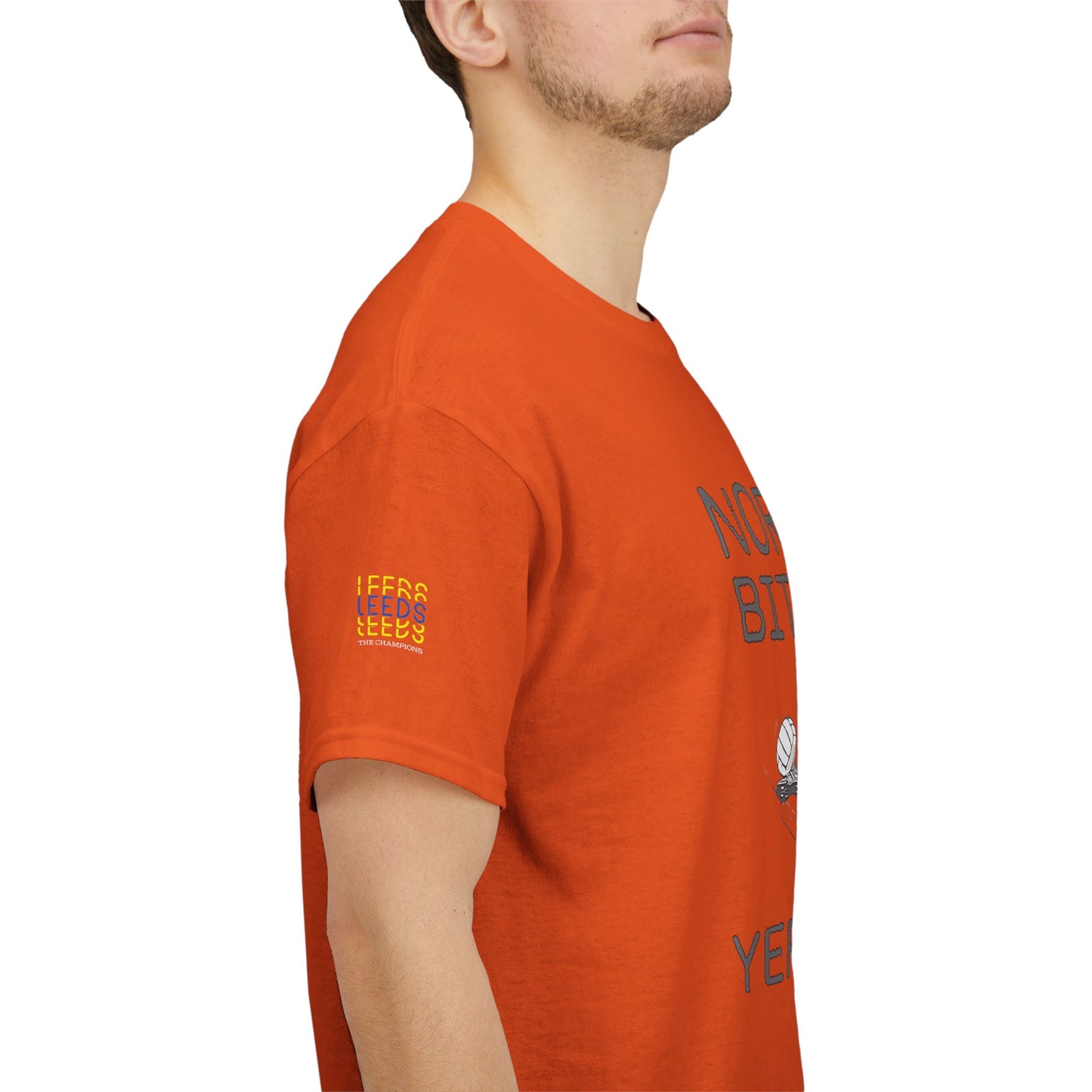 LUFC “Norman Bites Yer Legs” Tee:  Unisex Heavy Cotton Edition