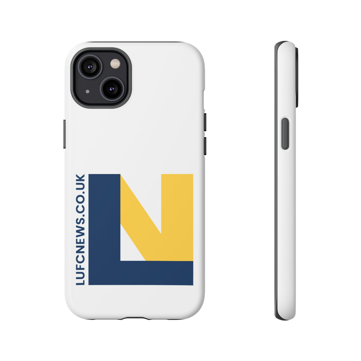 Leeds United 'LUFCNEWS.CO.UK' Phone Case